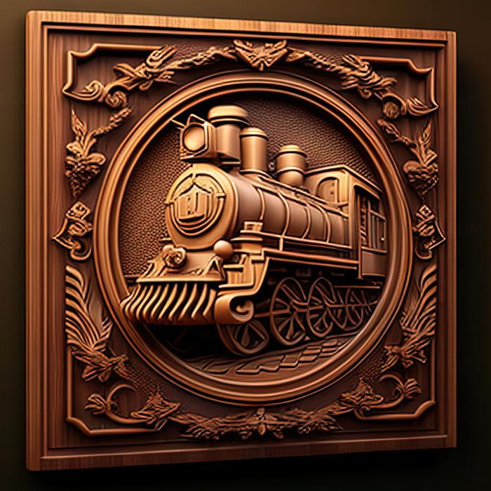 نموذج ثلاثي الأبعاد لآلة CNC ألعاب لعبة st Trainz Classics Volume 3